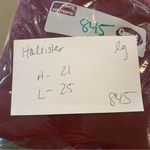 Hollister Women’s maroon red cross back sweatshirt Photo 7