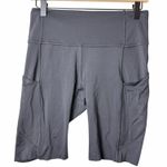 Lululemon  Fast and Free 10” High Rise Bike Shorts Nulux Black Women’s Size 8 Photo 0