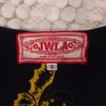 JWLA Johnny Was Y2K Embroidered Dress Black Sz Small Photo 5