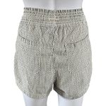 Cali 1850  Black & Ivory Printed Drawstring Cotton Shorts Size Large Photo 4