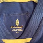 Free People Blue and White Women's Tank Top Photo 2