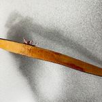 Jenny & The Boys Leather Belt Womens Medium Pink Metal Buckle Embossed Fringe Photo 11