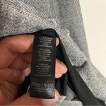 White House | Black Market  Ruffle Front Single Button Blazer‎ Jacket Size 6 Gray Photo 4