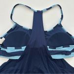 Nike Women's Navy and Light Blue Swim Top Size XL Photo 10