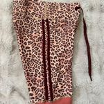 NWT The Upside Spin Leopard Biker Shorts size XS Tan Photo 4
