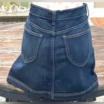 Old Navy  High-Rise Button Front Dark Denim Mini Skirt - Sz 8 - Style #839320 Photo 6