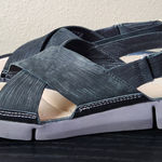 Clarks  Womens Tri Chloe Sandals Black Comfort Size 8 Photo 0