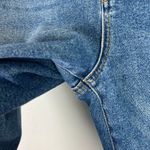 BLANK NYC The Madison Crop Jeans High-Rise Crop Raw Hem Medium Wash Size 33 EUC Photo 3