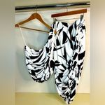 EXPRESS NWT-Abstract Print Matte Jersey Ruched One Shoulder Cropped Top and skirt  XL Photo 2