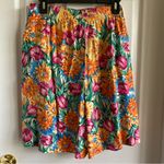 Talbots 100% Silk VTG  High Waist Mom Shorts Flowy Photo 1