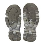 Nº21 Billy Silver Gold Leather Low Top Lace Up Athletic Sneakers Shoes 39.5 US 9 Photo 3