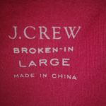 J.Crew  Broken-In Red Size L Photo 3
