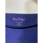 Lilly Pulitzer  Cassie‎ Dress Sz S Mini Dress 100% Pima Cotton Blue Resort Preppy Photo 3