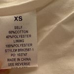 White Eyelet Women's Skirt Size XS Photo 4