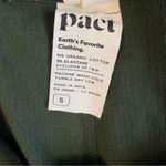 Pact Stretch Ribbed Bootcut Leggings in Dark Green Small Photo 7