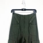 Ser.O.Ya Zoe Cargo Pants Size XS Forest Green Military Straight Leg High Rise Photo 3