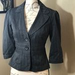 My Michelle  Gray Blazer Size Medium with Pockets Photo 8