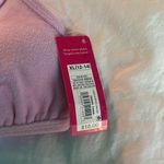 Xhilaration  Terry Triangle Bikini Top - (Lavender) Size XL Photo 2