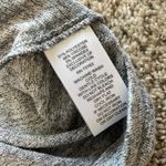 cupio  Anthropologie cold shoulder knit‎ top grey Photo 4