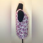 Loft - Purple floral tank top with flowy design blouse Size LP Photo 1