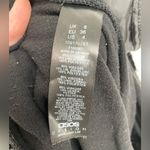 ASOS  Design Black Linen Blend Lining High Rise Pants Women’s Petite Size 4 Photo 4