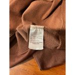 Game Day Sweatshirt Large Crewneck Womens Brown‎ L Football Tailgate Brown Photo 3