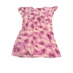 Abound NWT  Size 2X‎ PINK LELAND MIDI Tie Front Short Sleeve Skater Dress Flowy Photo 2