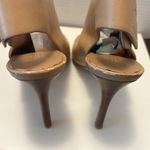 Charles David  Tan Mules with Peep-Toe Design Photo 6