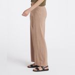 Kut From The Kloth Meg Linen Wide Leg Trouser Brown Size 14 NWT STITCH FIX Photo 2