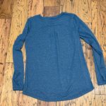 Senita Athletics  Blue Long Sleeve Shirt Size Small Photo 2