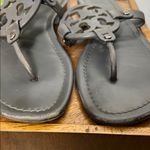 Tory Burch  Miller Calf Dark Grey Leather Women's Perfect Sandal Size 11 Photo 6