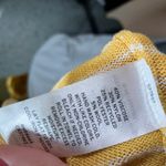 Caslon  Yellow White Stripe Tunic Sweater‎ Size S Lightweight Long Sleeve New Photo 10