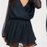 Free People  Dahlia Drop Waist Mini Dress Green S Photo 0