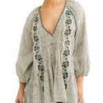 Free People  Another Special Day Boho Embroidered Tunic Photo 1