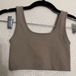 Set Active  sand color Sculptflex Box Cut Ribbed Women's Sports Bra size XS Photo 0