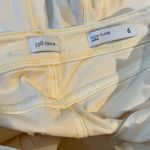 J. Jill Denim Kick Flare Anke Size 6 Pale Yellow Colored Jeans Raw Hem Photo 3