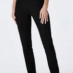 J.Jill  Size M Pants Ponte Slim Leg Black Knit Pull On Women’s Stretch Tapered Photo 0