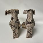Vince Camuto Snake Skin Ankle Straps Sandals Photo 3