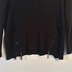 For Cynthia  Zip Pullover Sweater Womans Size S Black Photo 1