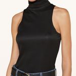 ANINE BING  Jennie Turtleneck Tank Top Blouse Photo 2