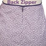 J.Crew Vintage purple and white 100% cotton skirt with POCKETS. Size 14. EUC Photo 7