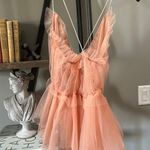 FORTE FORTE Tulle Flounce Top Rose Pink Womens Size 1 US 4 Photo 8