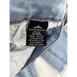 Elite Jeans Brand New Denim Distressed Light Wash Jeans Shorts For Women Size 15 Photo 6