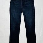 NYDJ  Jeans Straight Leg Sequined Pockets Mid-Rise Dark Wash Size 6 (28x33) Photo 0