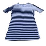 Lululemon Lilac Striped Crewneck Tee No Size Tag PTP 15.5 Length 23 Laid Flat Photo 0