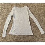 Aeropostale  Vintage gray thin women's snowman top size medium‎ Photo 5