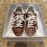 Casadei  Tan & White Leather Sneakers | Size 39 Photo 2