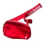 Lululemon Everywhere Belt Bag OG Educator Exclusive Red/White Wordmark* Photo 0