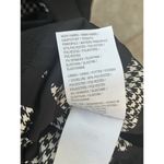 Susan Graver  Solid Black Size XL Floral Lined Bomber Full Zip Jacket Photo 5