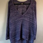 Amber sun oversized open knit sweater sz M blue Size M Photo 0